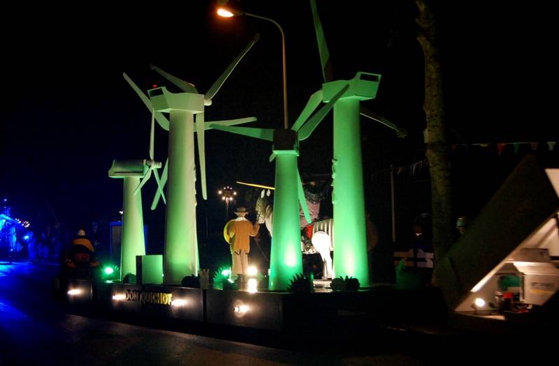 Vechten als Don Quichot tegen de windmolens